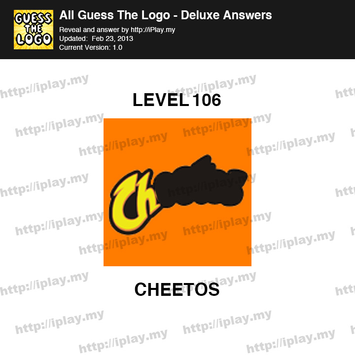 Guess Logo Deluxe Level 106