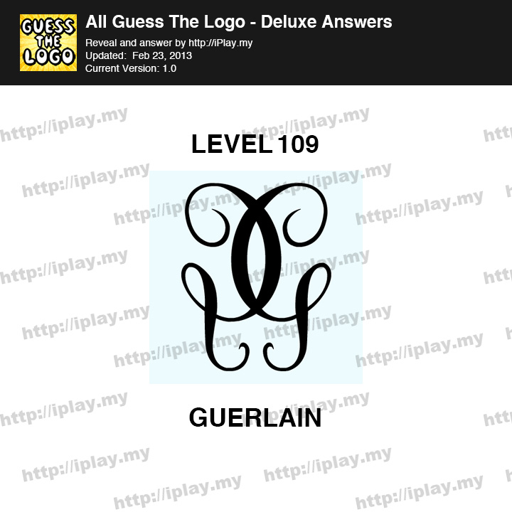 Guess Logo Deluxe Level 109
