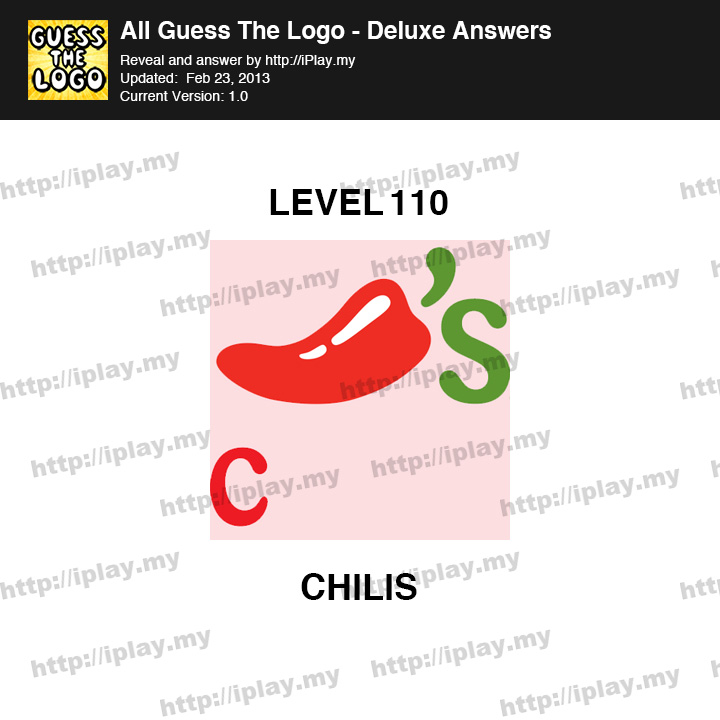 Guess Logo Deluxe Level 110