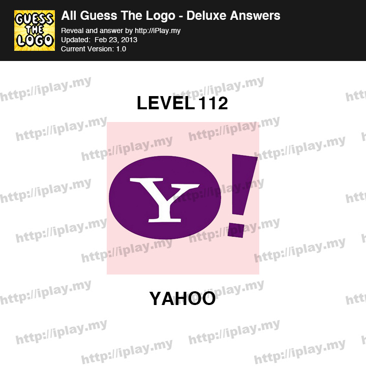Guess Logo Deluxe Level 112