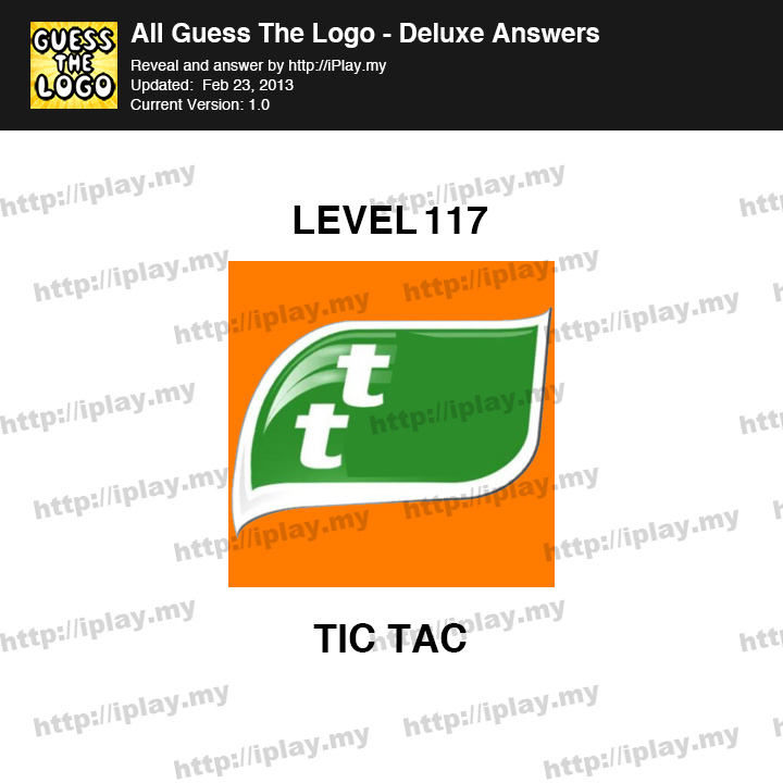 Guess Logo Deluxe Level 117