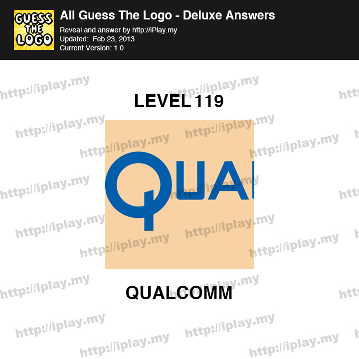 Guess Logo Deluxe Level 119