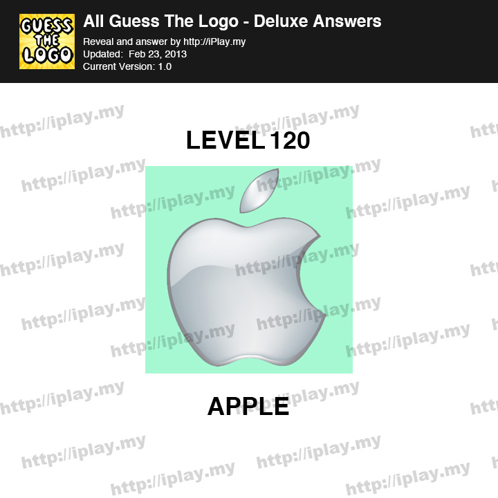 Guess Logo Deluxe Level 120