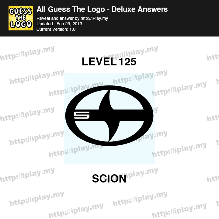 Guess Logo Deluxe Level 125