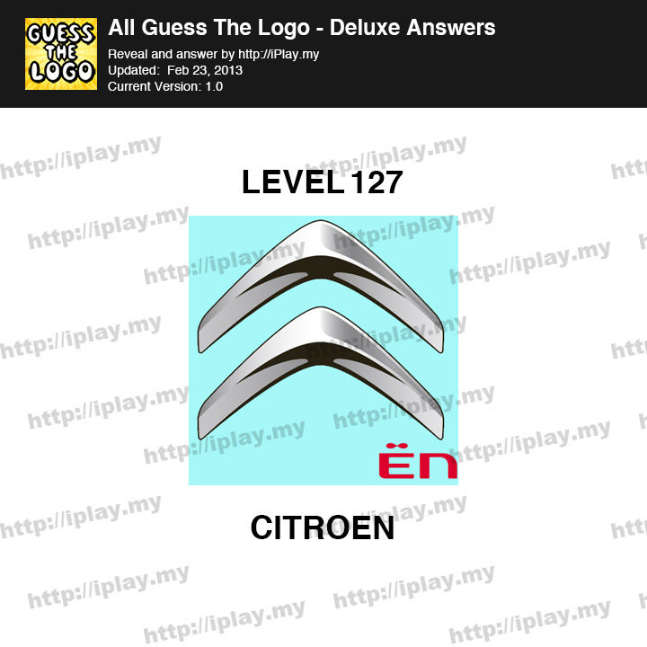 Guess Logo Deluxe Level 127