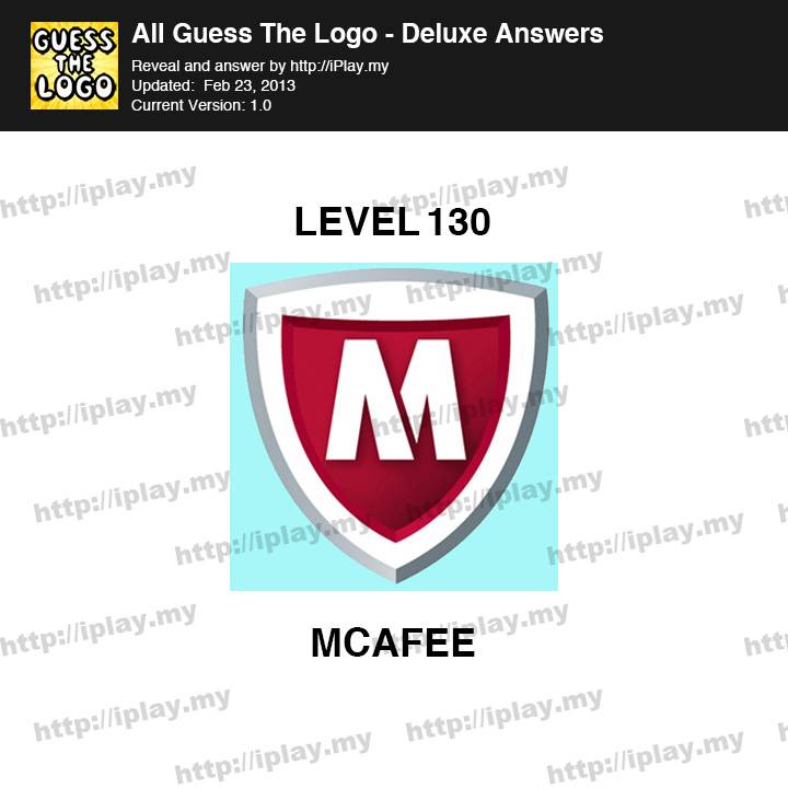 Guess Logo Deluxe Level 130