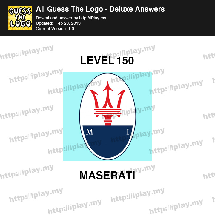 Guess Logo Deluxe Level 150
