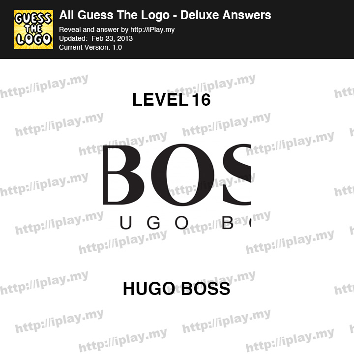 Guess Logo Deluxe Level 16