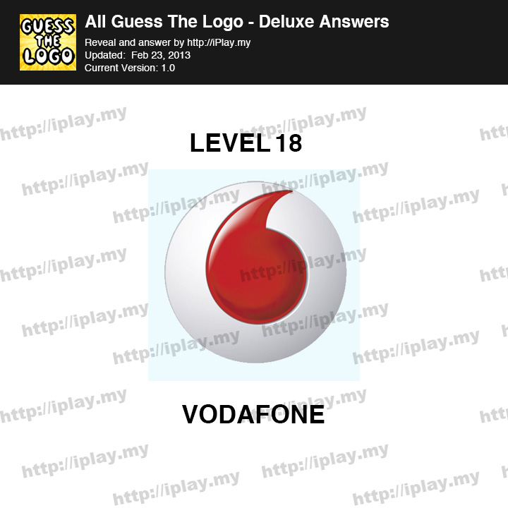 Guess Logo Deluxe Level 18