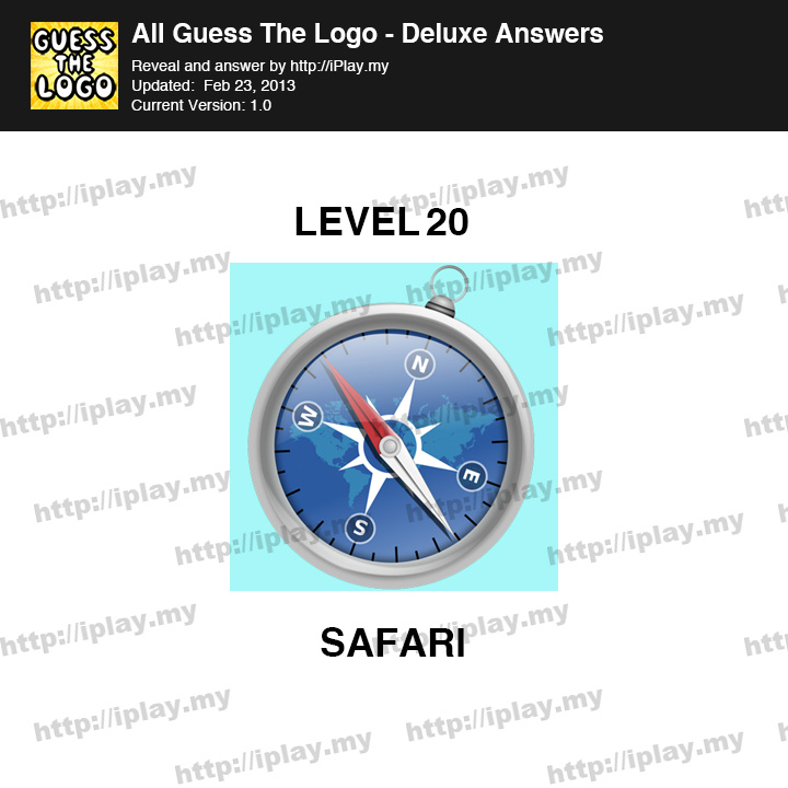 Guess Logo Deluxe Level 20