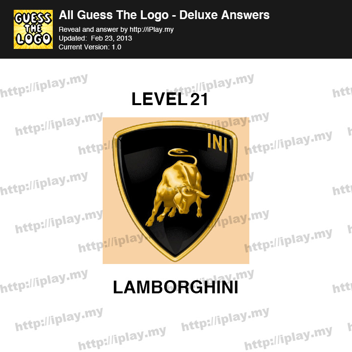 Guess Logo Deluxe Level 21