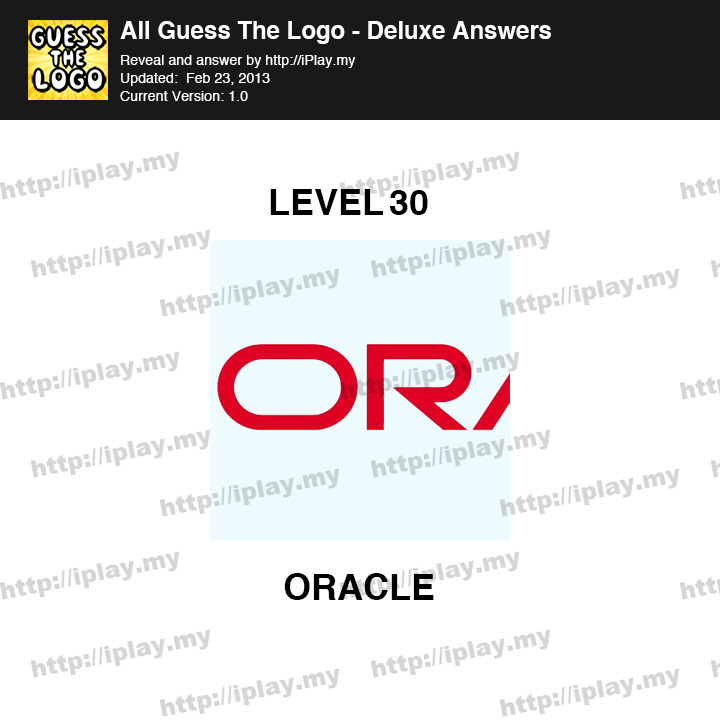 Guess Logo Deluxe Level 30