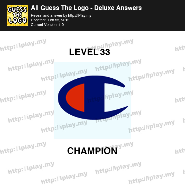 Guess Logo Deluxe Level 33