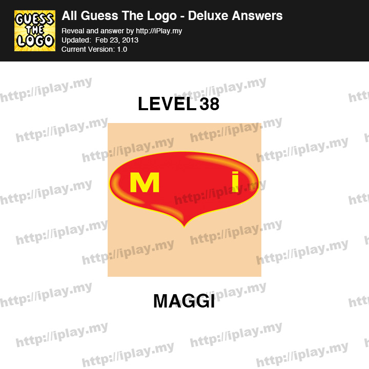 Guess Logo Deluxe Level 38
