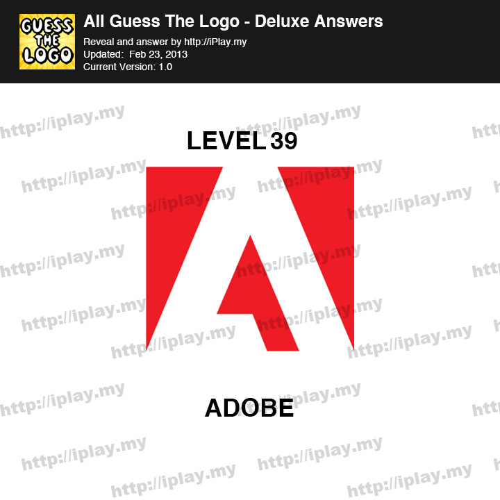 Guess Logo Deluxe Level 39