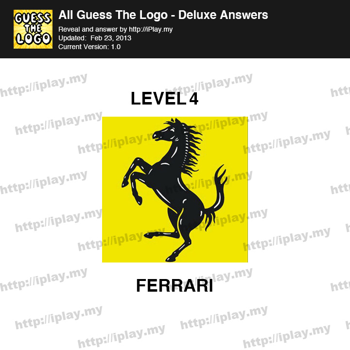 Guess Logo Deluxe Level 4