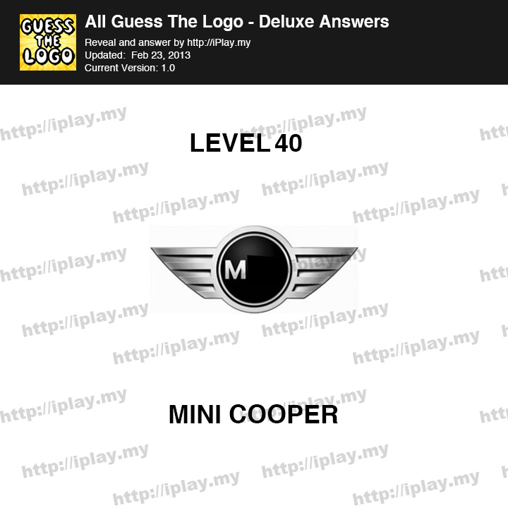 Guess Logo Deluxe Level 40