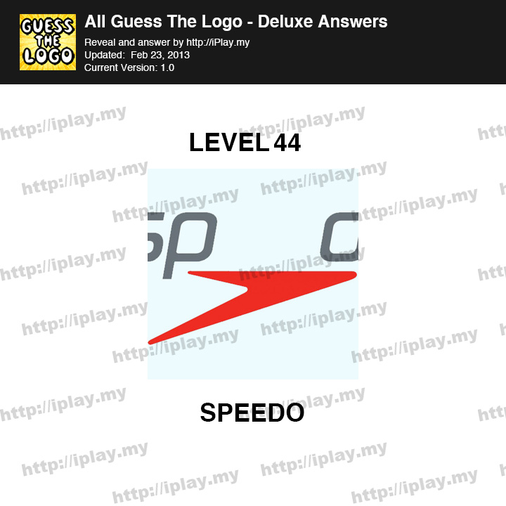 Guess Logo Deluxe Level 44