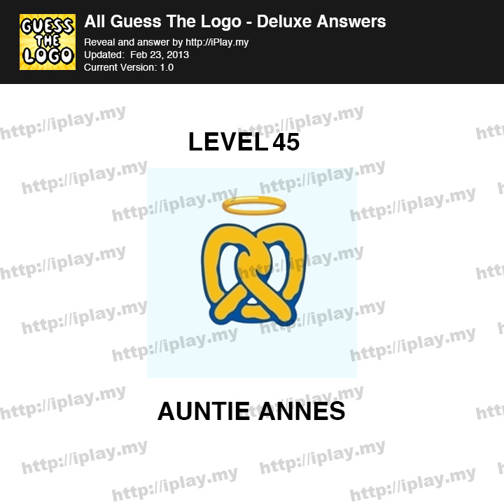 Guess Logo Deluxe Level 45