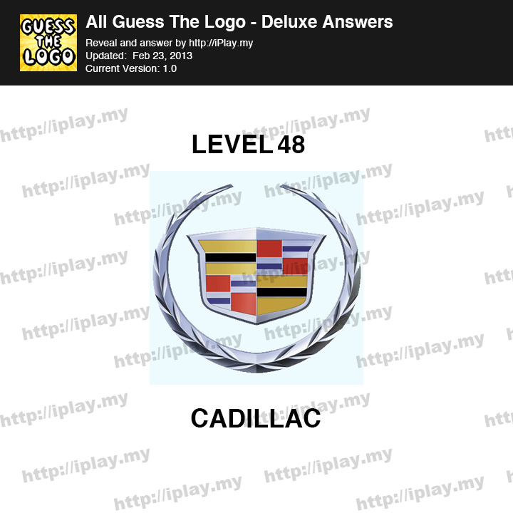 Guess Logo Deluxe Level 48