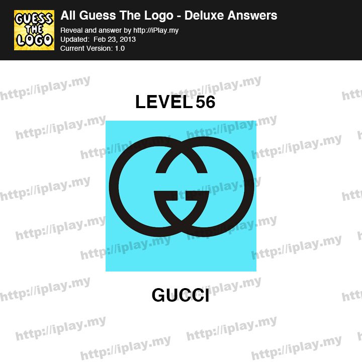 Guess Logo Deluxe Level 56