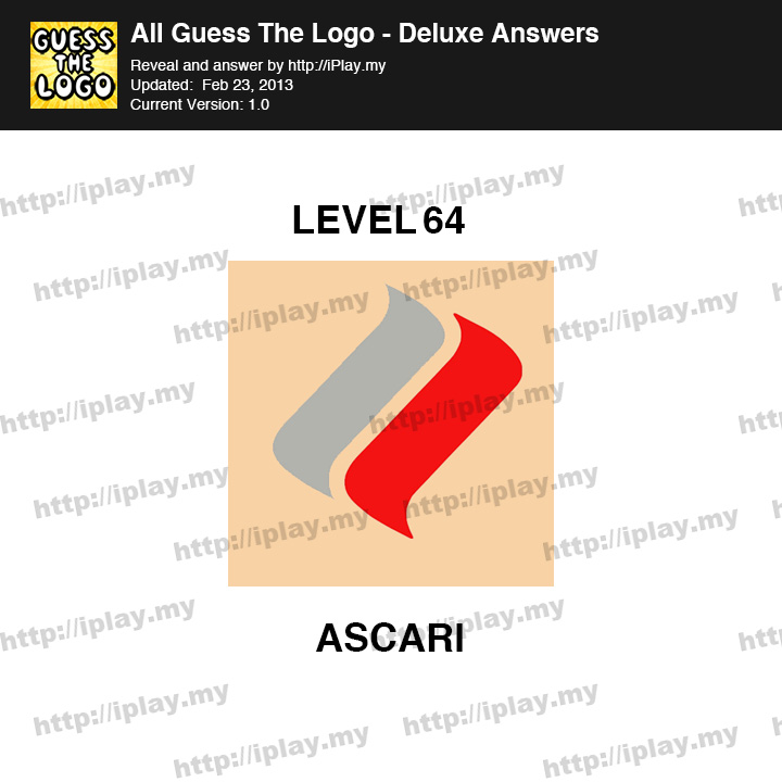 Guess Logo Deluxe Level 64