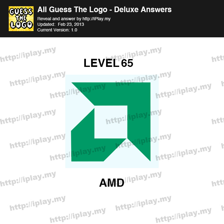 Guess Logo Deluxe Level 65
