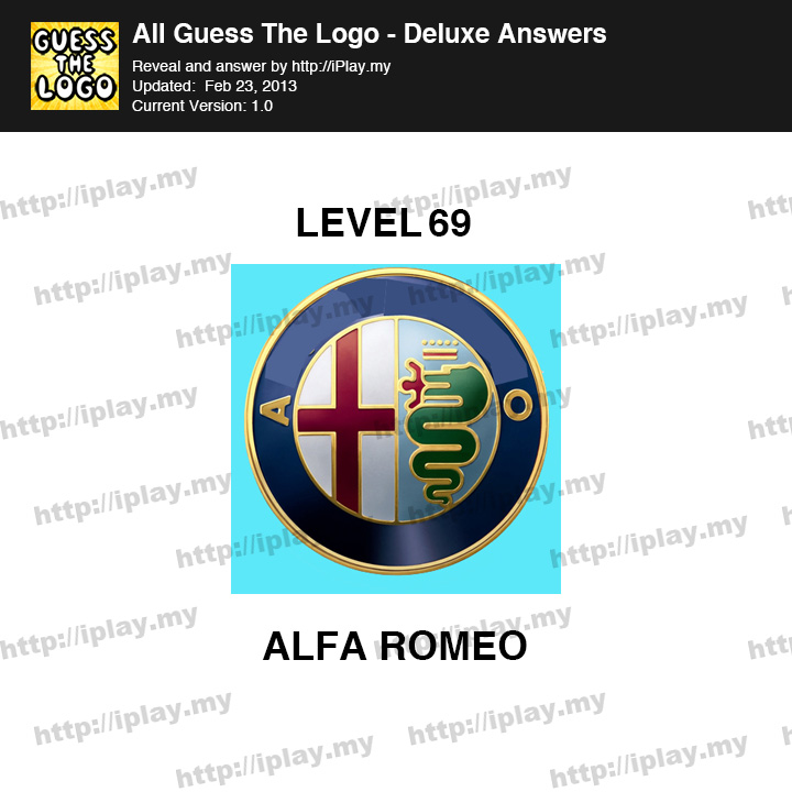 Guess Logo Deluxe Level 69