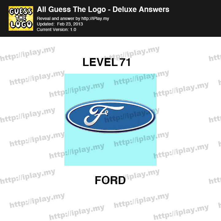 Guess Logo Deluxe Level 71