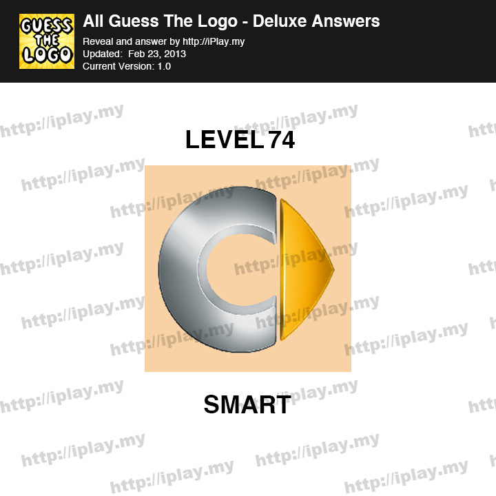 Guess Logo Deluxe Level 74