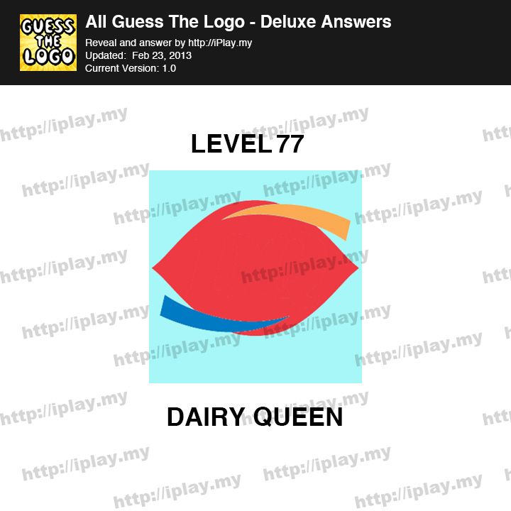 Guess Logo Deluxe Level 77