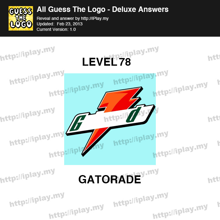 Guess Logo Deluxe Level 78