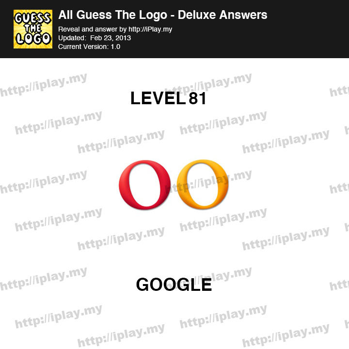 Guess Logo Deluxe Level 81