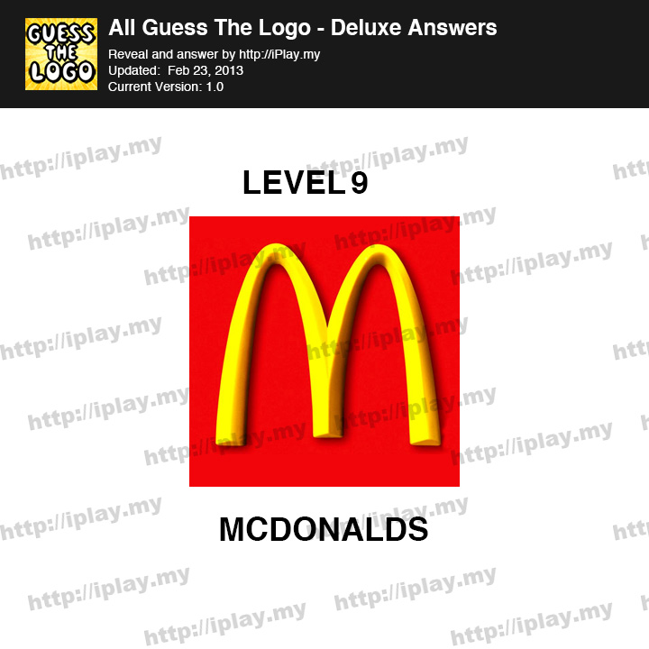 Guess Logo Deluxe Level 9