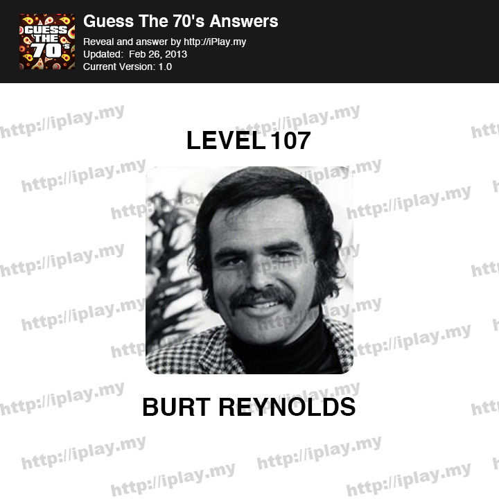 Guess the 70's Level 107