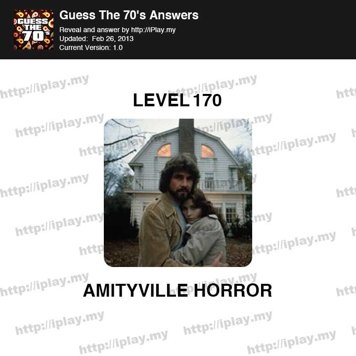 Guess the 70's Level 170