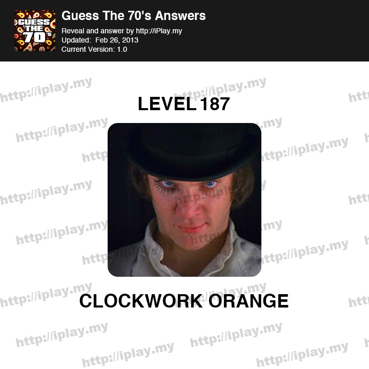 Guess the 70's Level 187