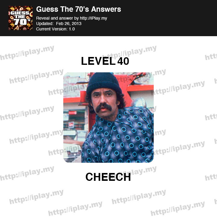 Guess the 70's Level 40