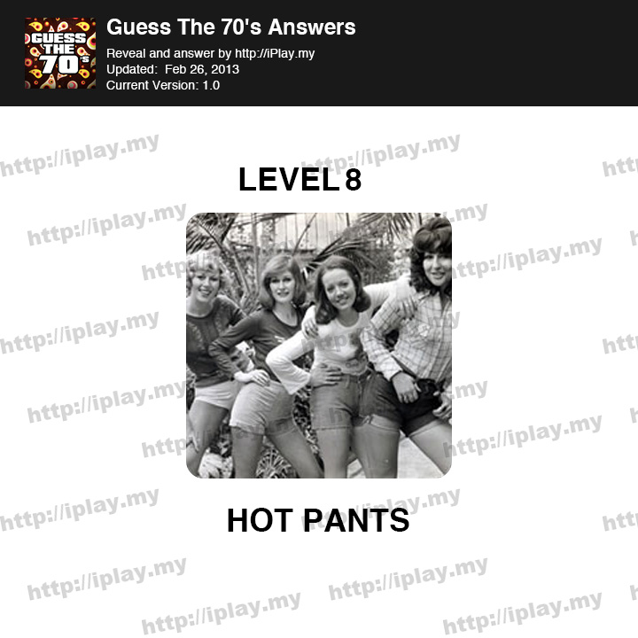 Guess the 70's Level 8