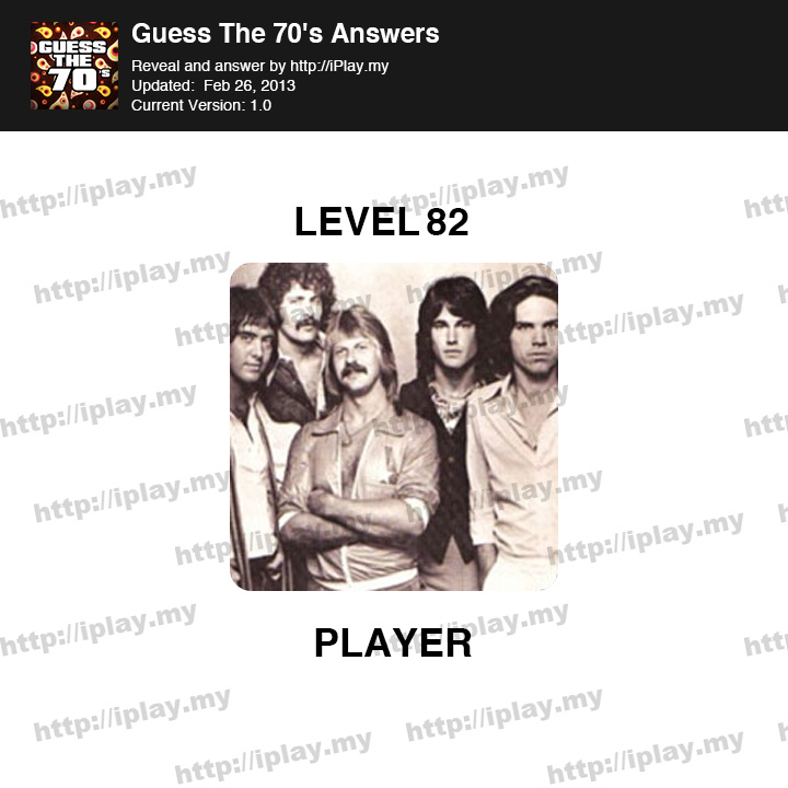 Guess the 70's Level 82