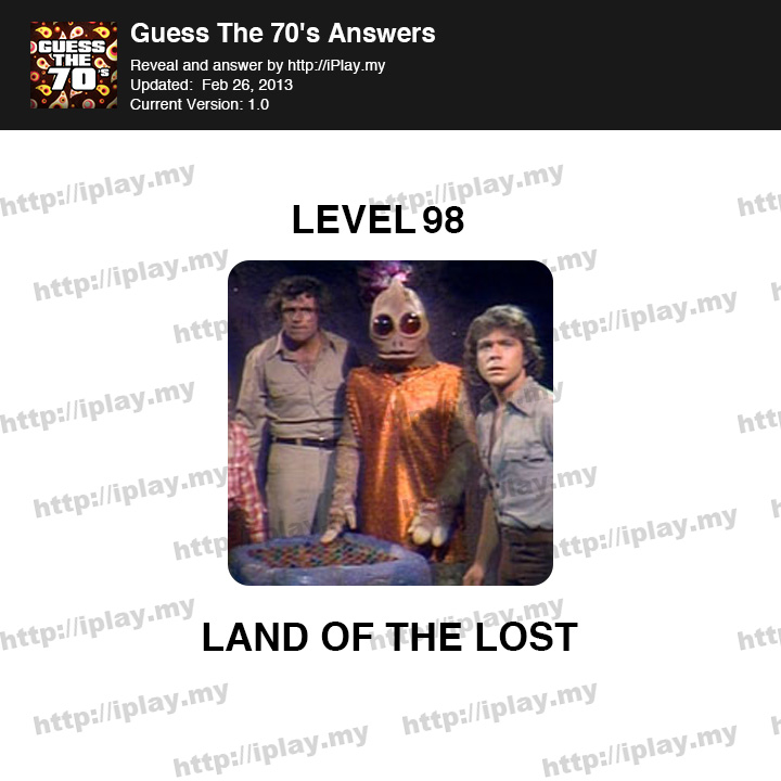 Guess the 70's Level 98