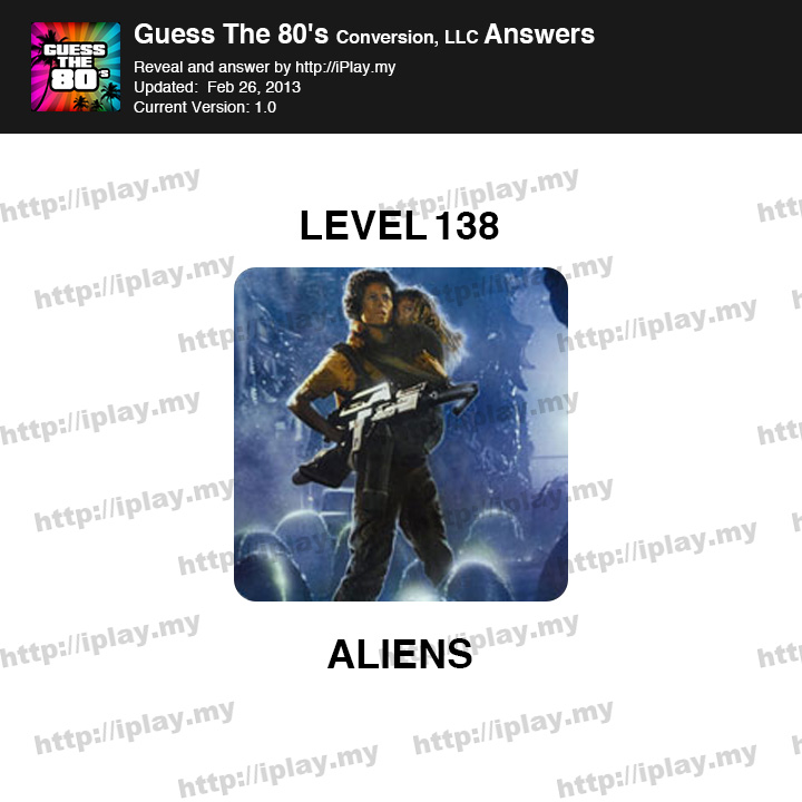 Guess the 80's Level 138