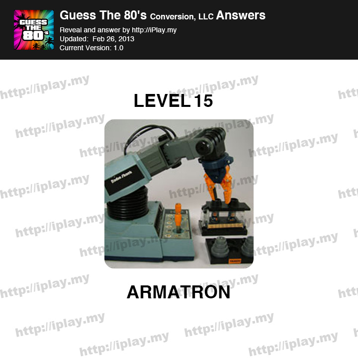 Guess the 80's Level 15