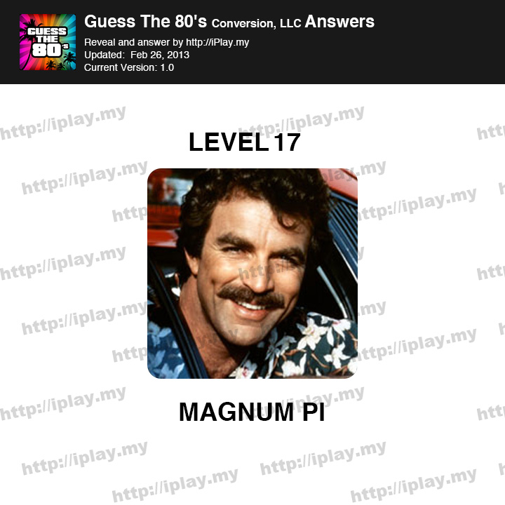 Guess the 80's Level 17