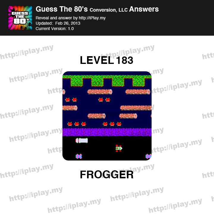 Guess the 80's Level 183