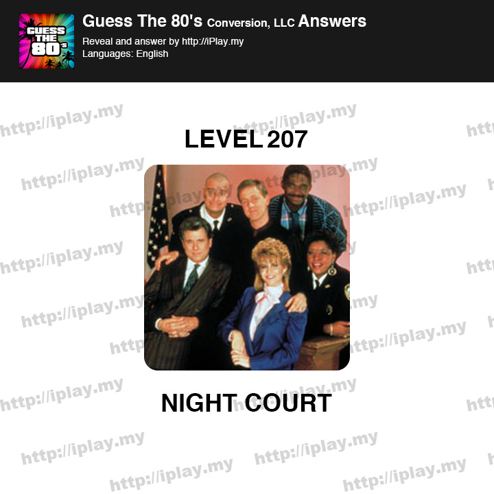 Guess the 80's Level 207