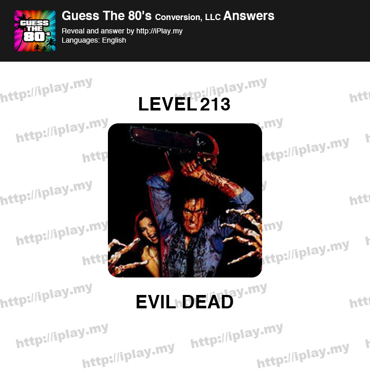Guess the 80's Level 213