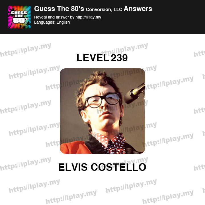 Guess the 80's Level 239