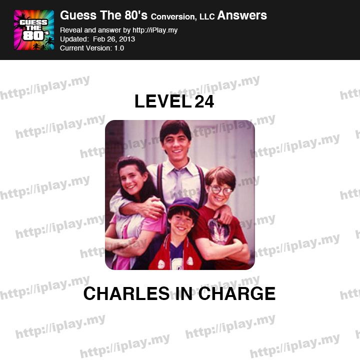 Guess the 80's Level 24