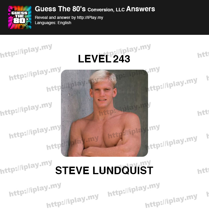 Guess the 80's Level 243
